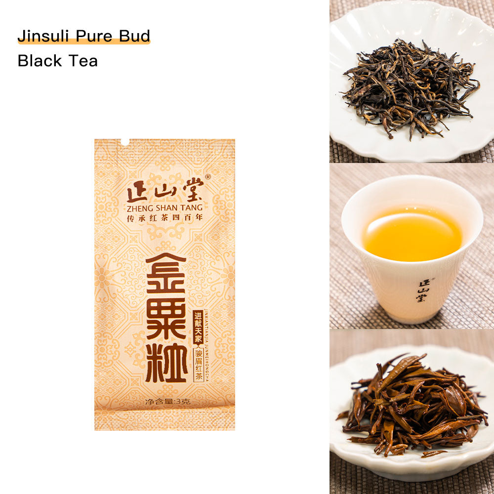【Tea Sampler B】10 Flavors JunMei China Featured Tea Sachet Standard Collection 38g[SP02]