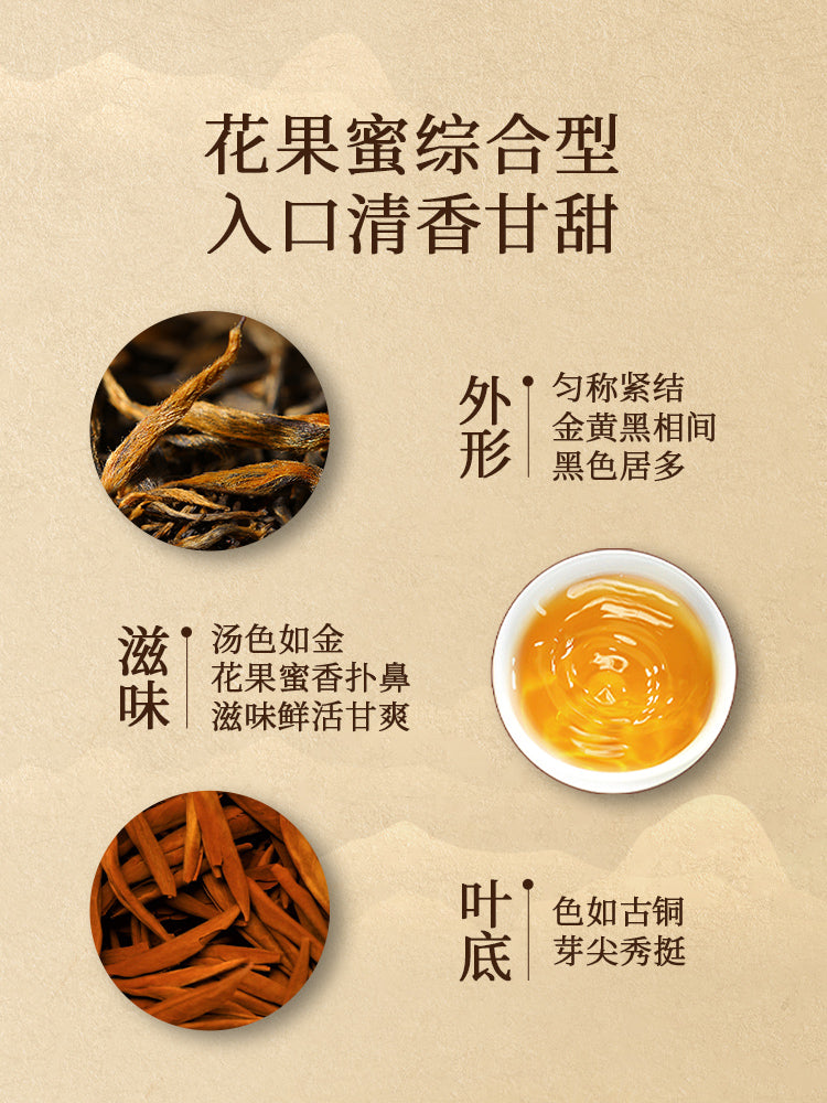Jin Jun Mei Black Tea Classic Version 50g/25g Tin[ZST01]