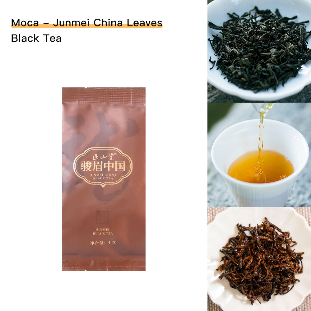 【Tea Sampler B】10 Flavors JunMei China Featured Tea Sachet Standard Collection 38g[SP02]