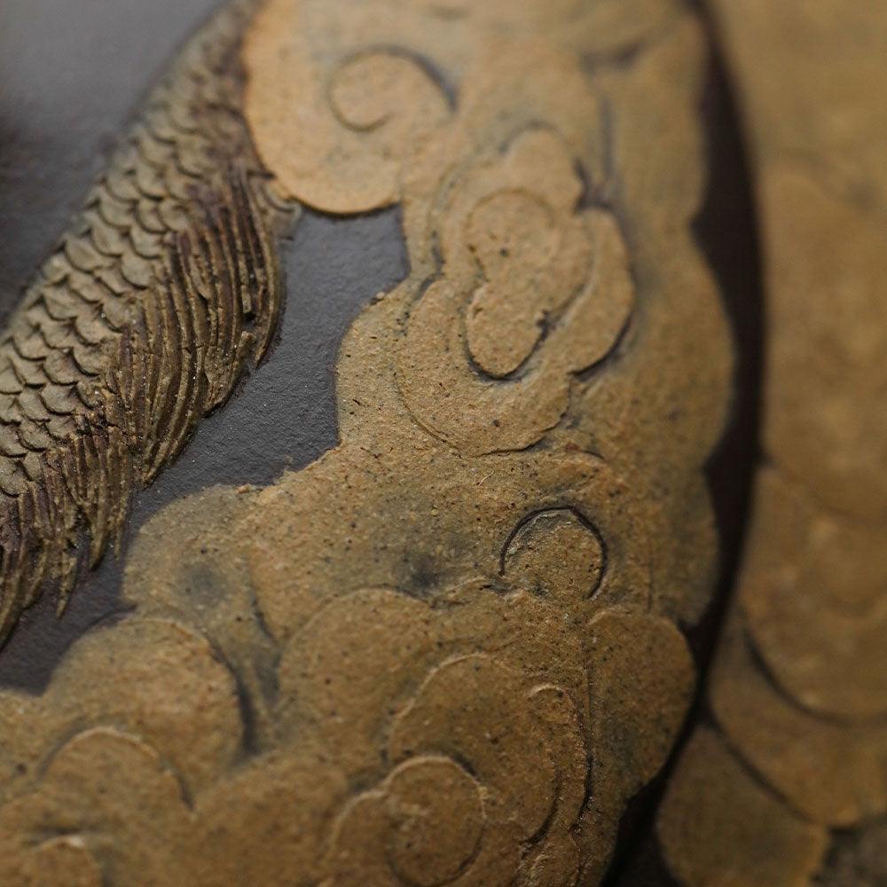 「ZhangYe（张烨）」YiXing宜兴 ZiSha-Pot LongFeng-Pot龙凤对壶 - Lapsangstore
