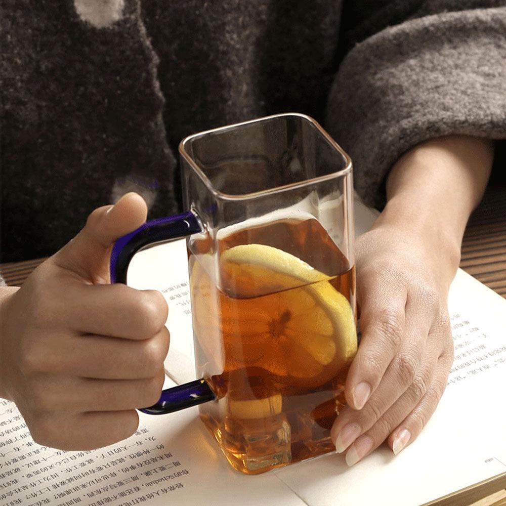 High borosilicate heat-resistant glass cup 400ml - Lapsangstore
