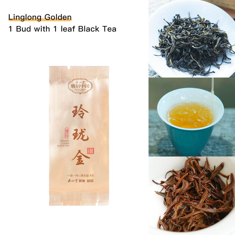 【Tea Sampler B】10 Flavors JunMei China Featured Tea Sachet Standard Collection 38g[SP02]