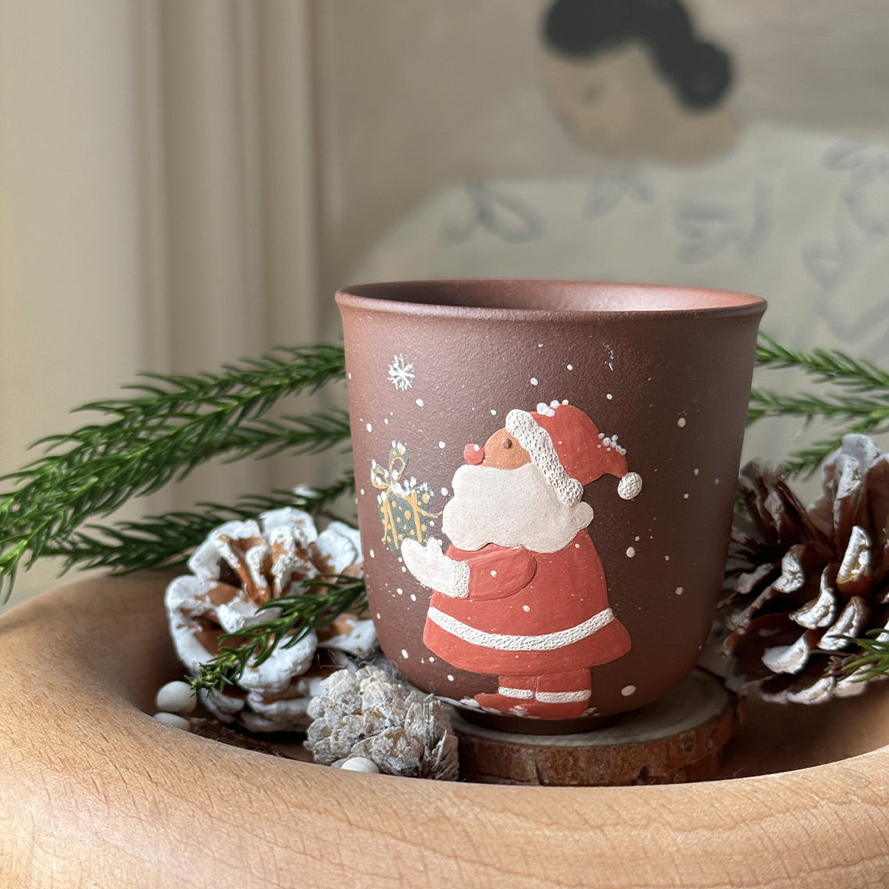 Yixing宜兴 Purple Clay 圣诞杯 Christmas Cup🎄🎁