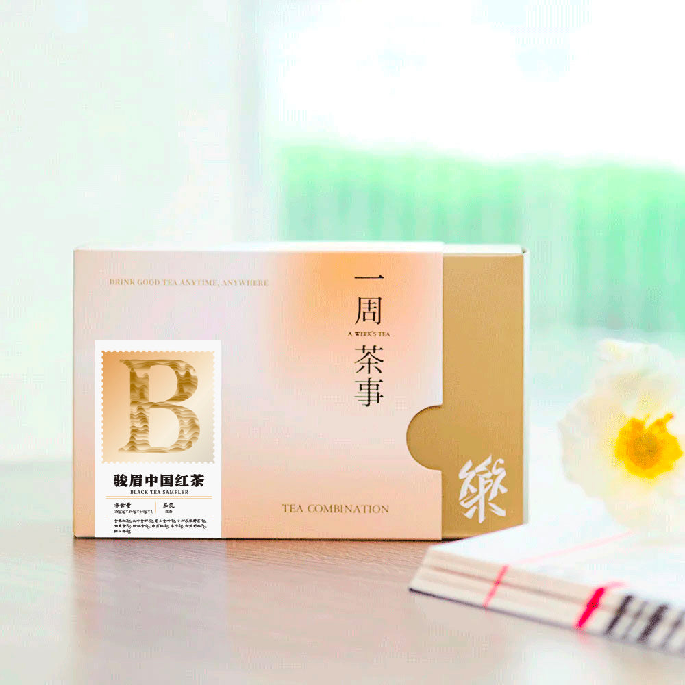 【Tea Sampler B】10 Flavors JunMei China Featured Tea Sachet Standard Collection 38g[SP02]