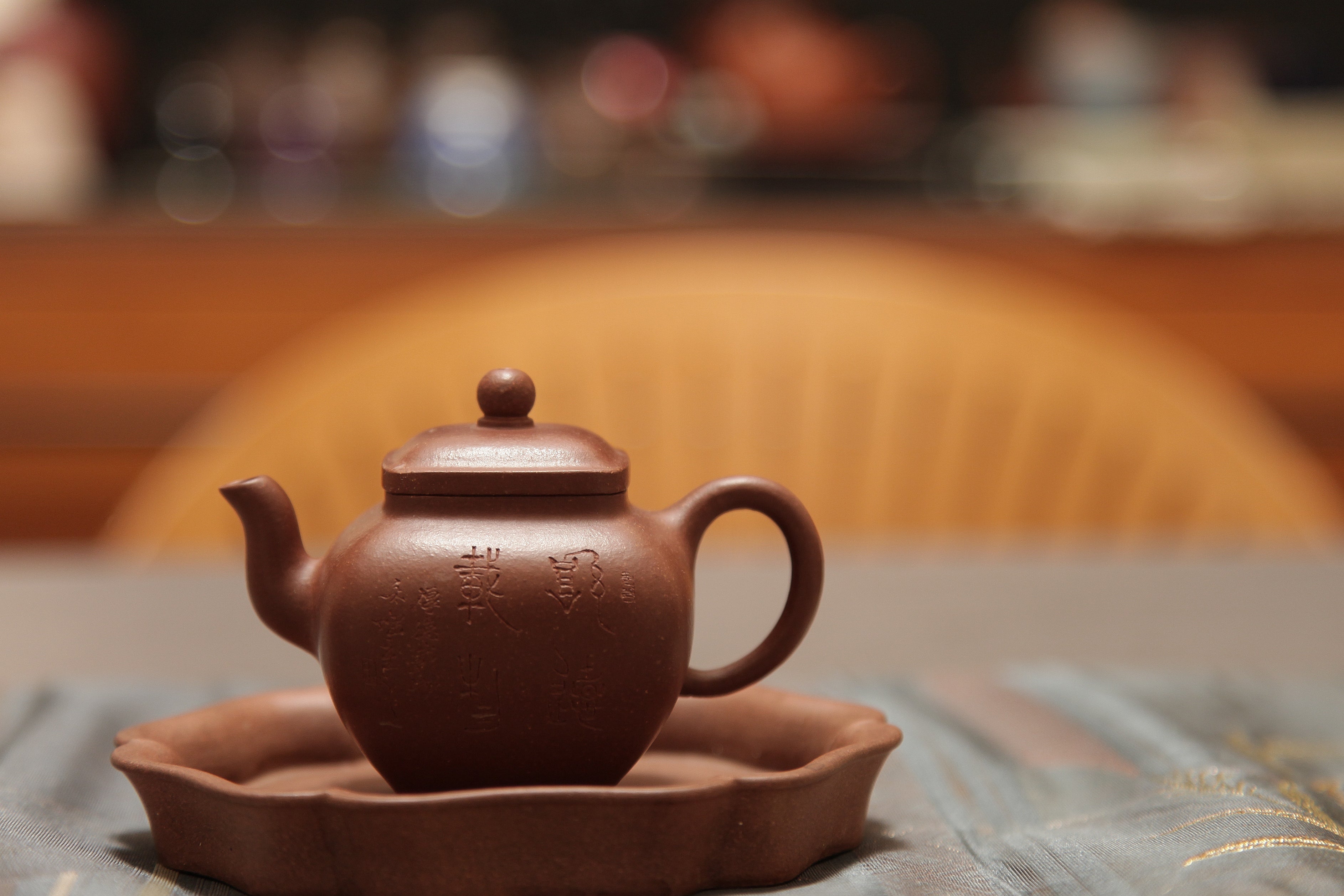 YiXing ZiSha Square Chuanlu Teapot 四方传炉壶100ml[ZS77]