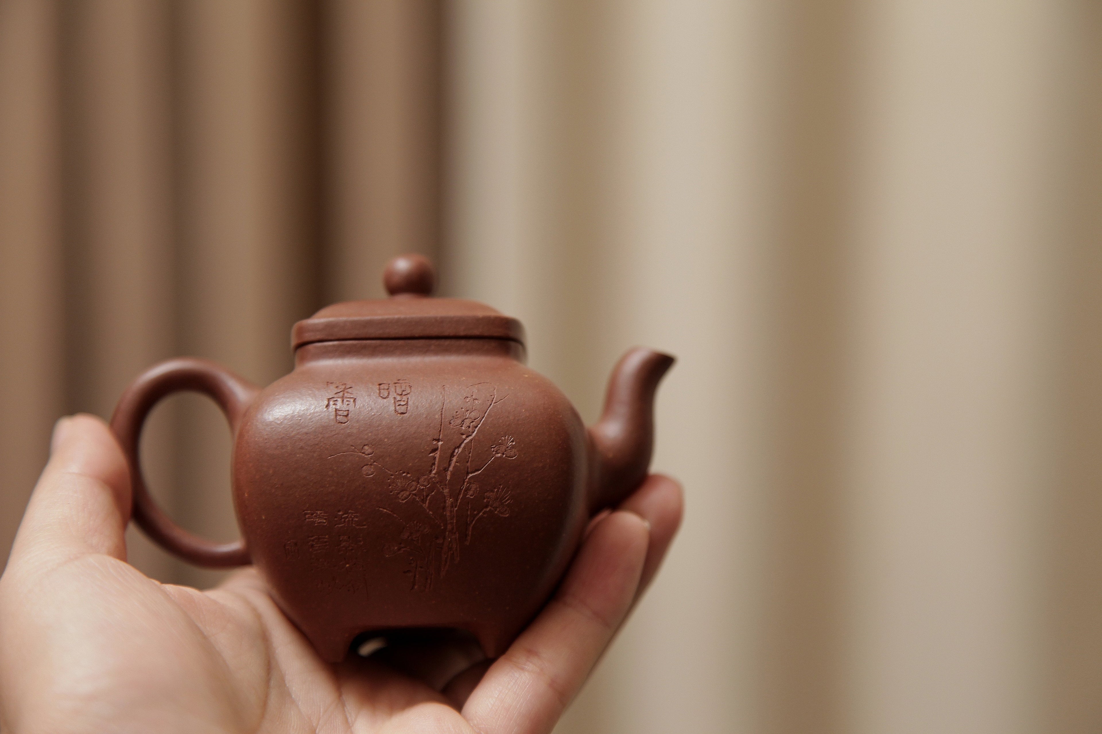 YiXing ZiSha Square Chuanlu Teapot 四方传炉壶100ml[ZS77]