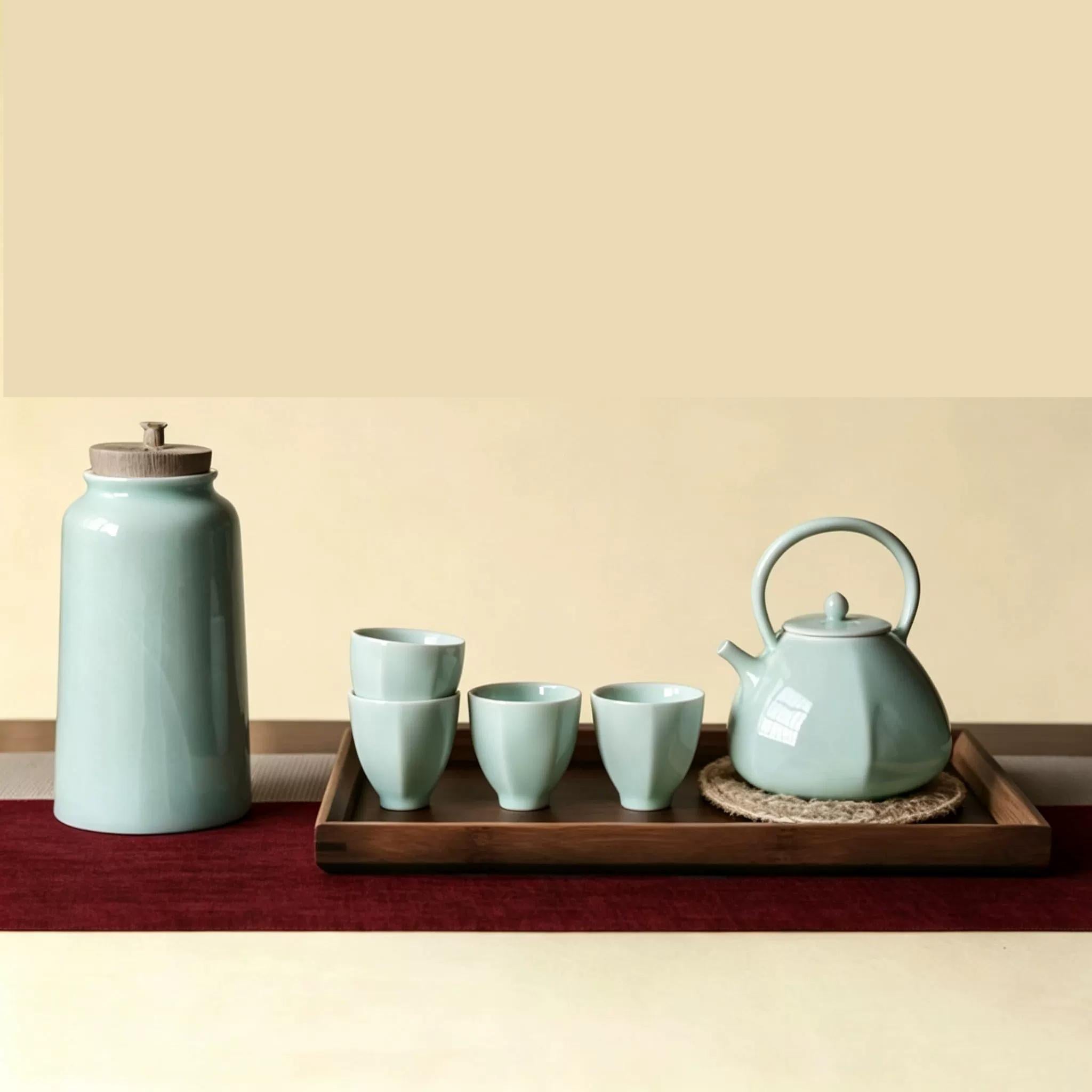Near-mountain Tea Set(近山茶具)Jingdezhen Gift Box