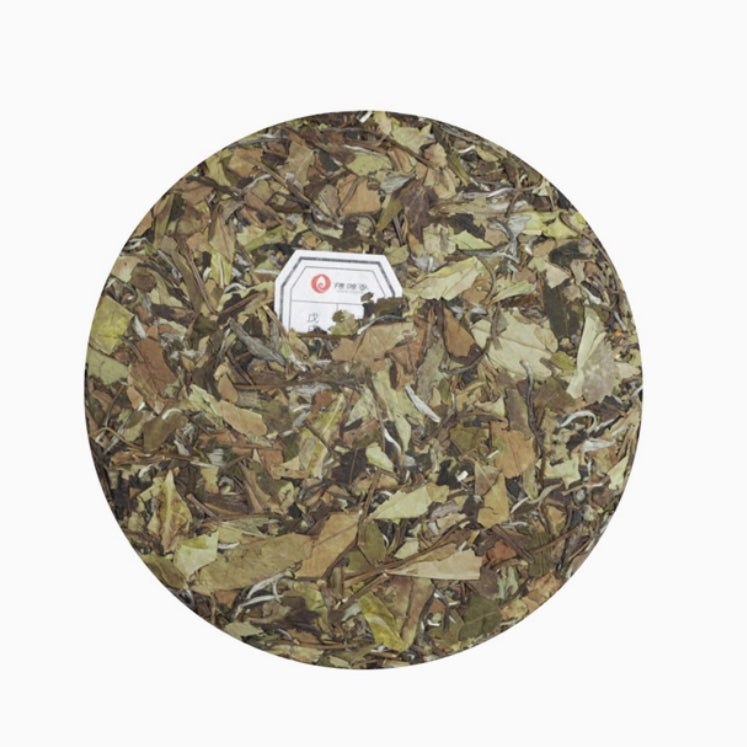 2018 Fuding Alpine Shou Mei(1846) White Tea 350g Cake